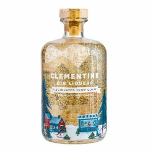 Clementine Gin Liqueur Snow Globe Bottle_Dicey_Reillys
